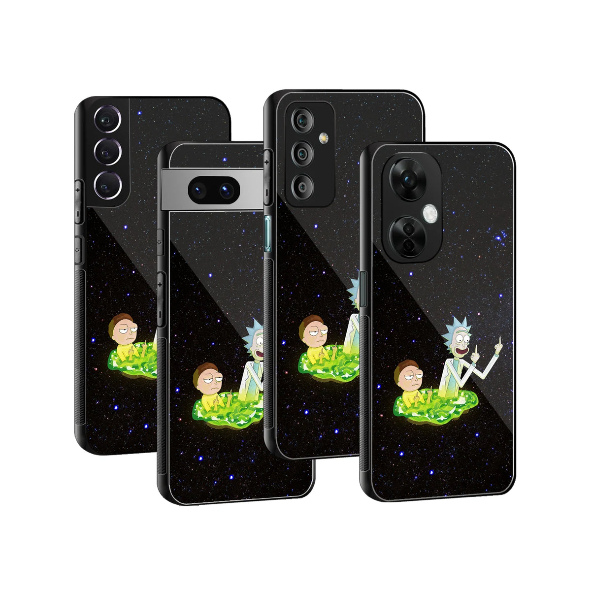 Stylish Glass Back Case for All Smartphones iPhone, Samsung, OnePlus, Pixel, Redmi, Oppo, Vivo, Motorola