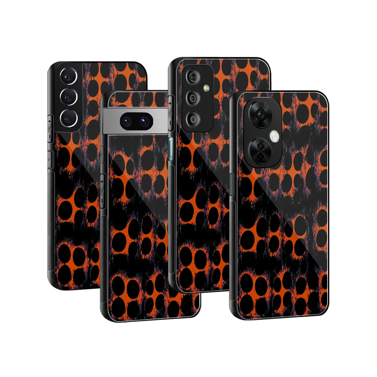 Stylish Glass Back Case for All Smartphones iPhone, Samsung, OnePlus, Pixel, Redmi, Oppo, Vivo, Motorola