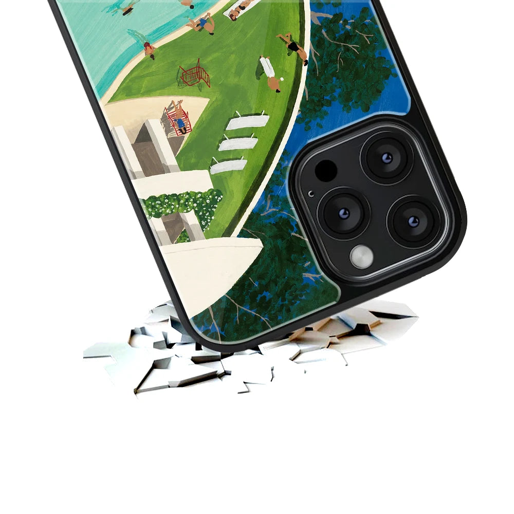 Durable Glass Back Mobile Case for iPhone, Samsung, OnePlus, Google Pixel, Redmi, Vivo, Oppo