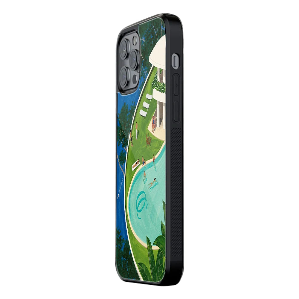 Trendy Glass Back Mobile Case for iPhone, Samsung, Redmi, OnePlus, Google Pixel, Motorola