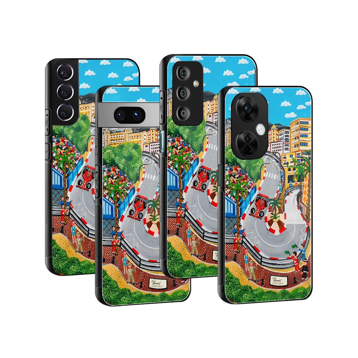 Stylish Glass Back Case for All Smartphones iPhone, Samsung, OnePlus, Pixel, Redmi, Oppo, Vivo, Motorola
