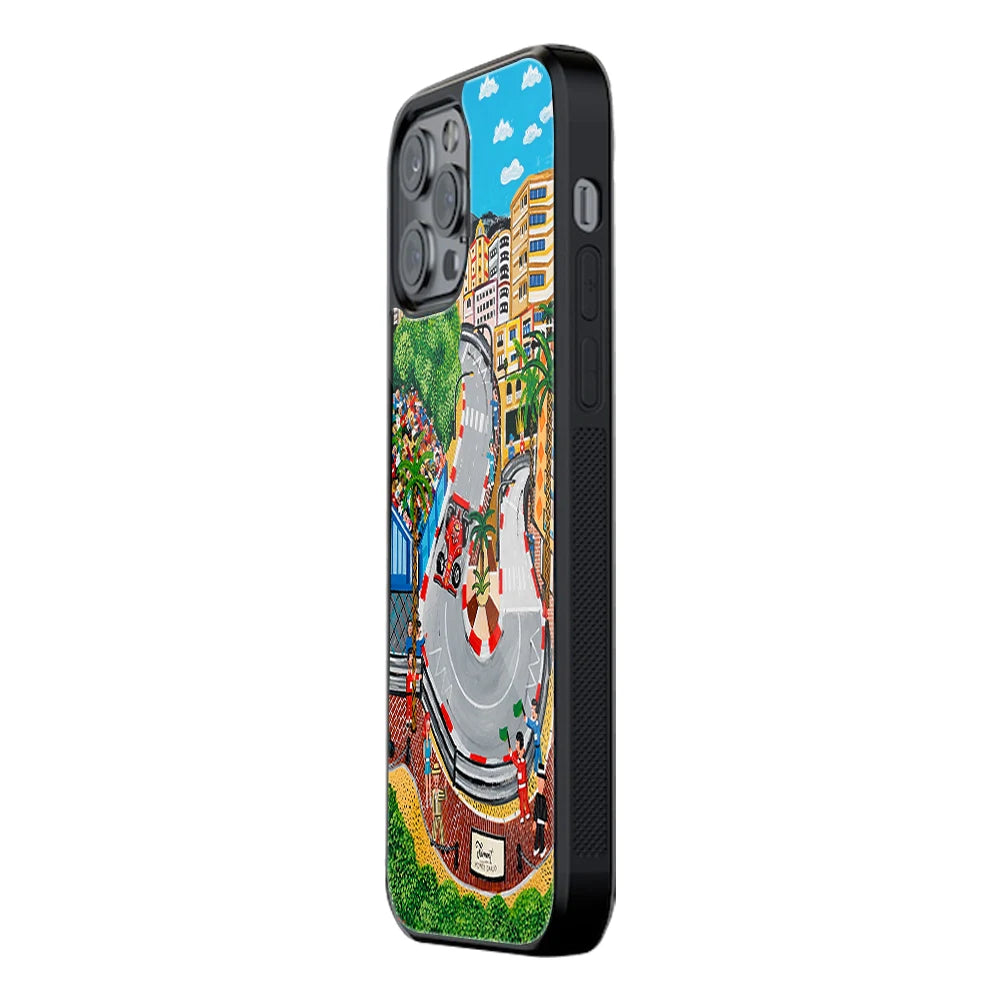 Trendy Glass Back Mobile Case for iPhone, Samsung, Redmi, OnePlus, Google Pixel, Motorola