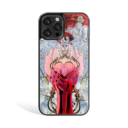 Premium Glass Back Mobile Phone Cover for iPhone, Samsung, OnePlus, Google Pixel, Redmi, Oppo, Vivo & Realme