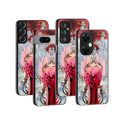 Stylish Glass Back Case for All Smartphones iPhone, Samsung, OnePlus, Pixel, Redmi, Oppo, Vivo, Motorola