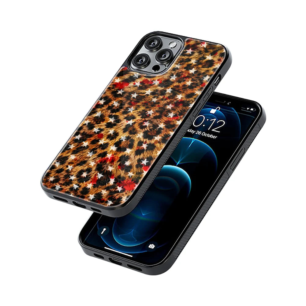 Protective Glass Back Phone Case Compatible with iPhone, Samsung, OnePlus, Pixel & More