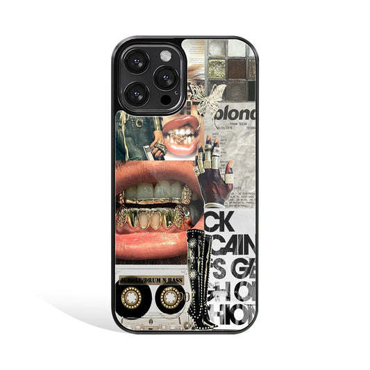 Premium Glass Back Mobile Phone Cover for iPhone, Samsung, OnePlus, Google Pixel, Redmi, Oppo, Vivo & Realme