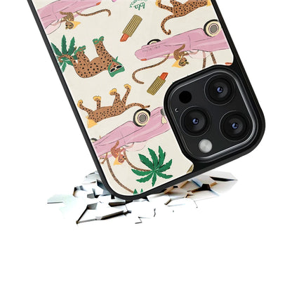 Durable Glass Back Mobile Case for iPhone, Samsung, OnePlus, Google Pixel, Redmi, Vivo, Oppo