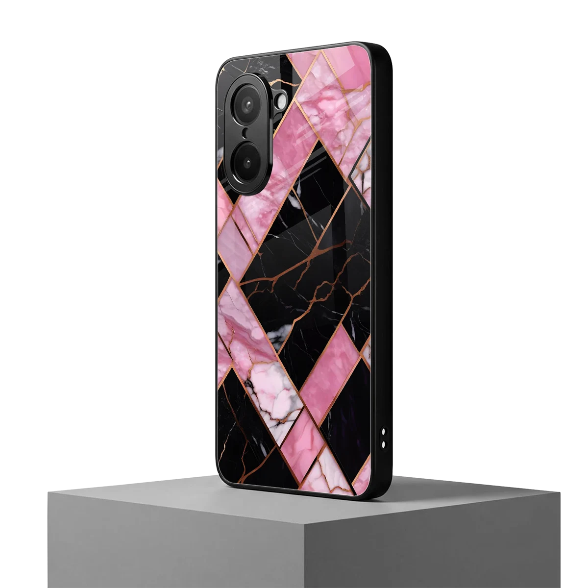 Rose Luxe oneplus nord ce5 5g mobile cover | shockproof glass phone case