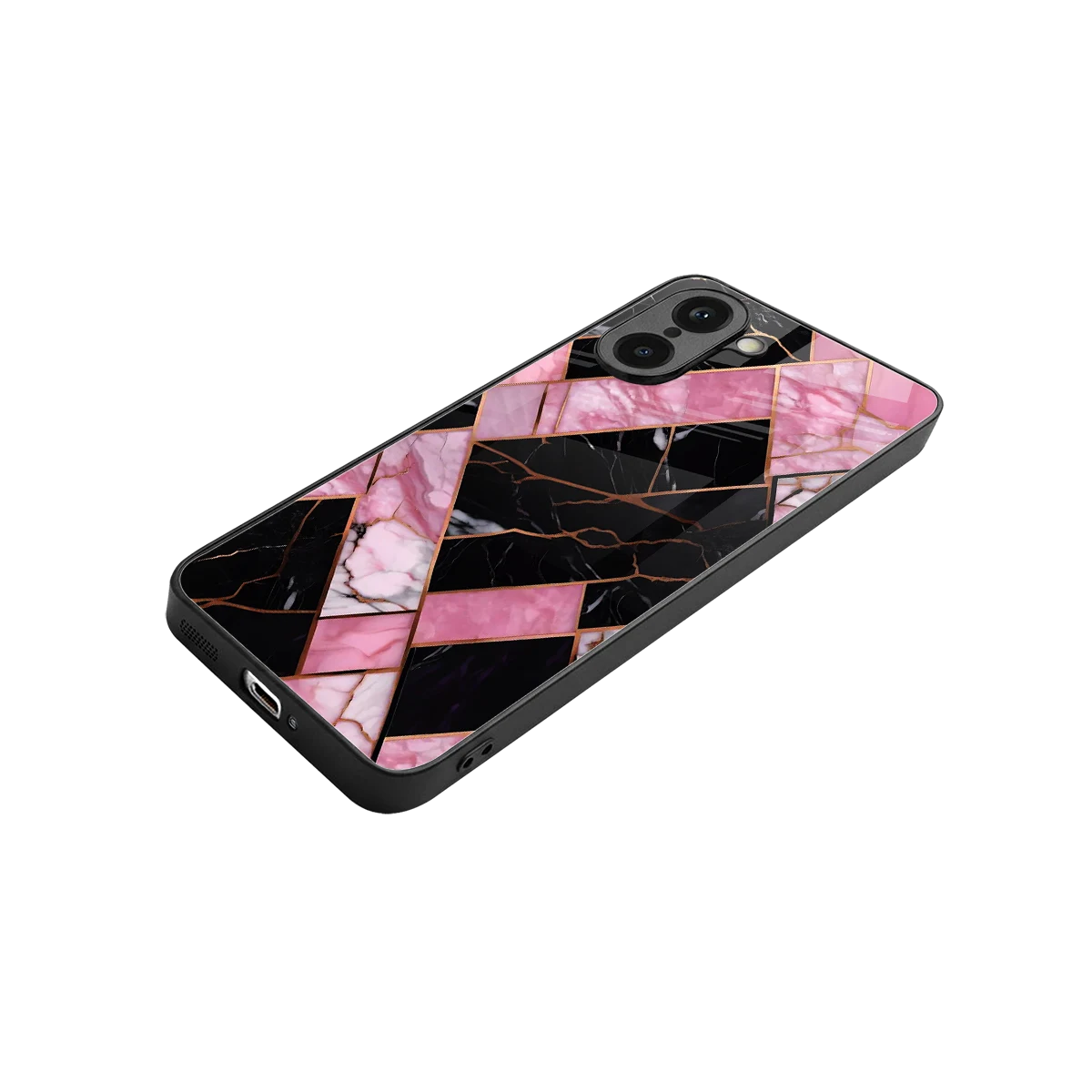 Rose Luxe stylish phone case for oneplus nord ce5 5g | glossy glass and slim fit
