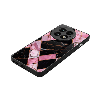 Rose Luxe stylish phone case for oneplus 13 | glossy glass and slim fit
