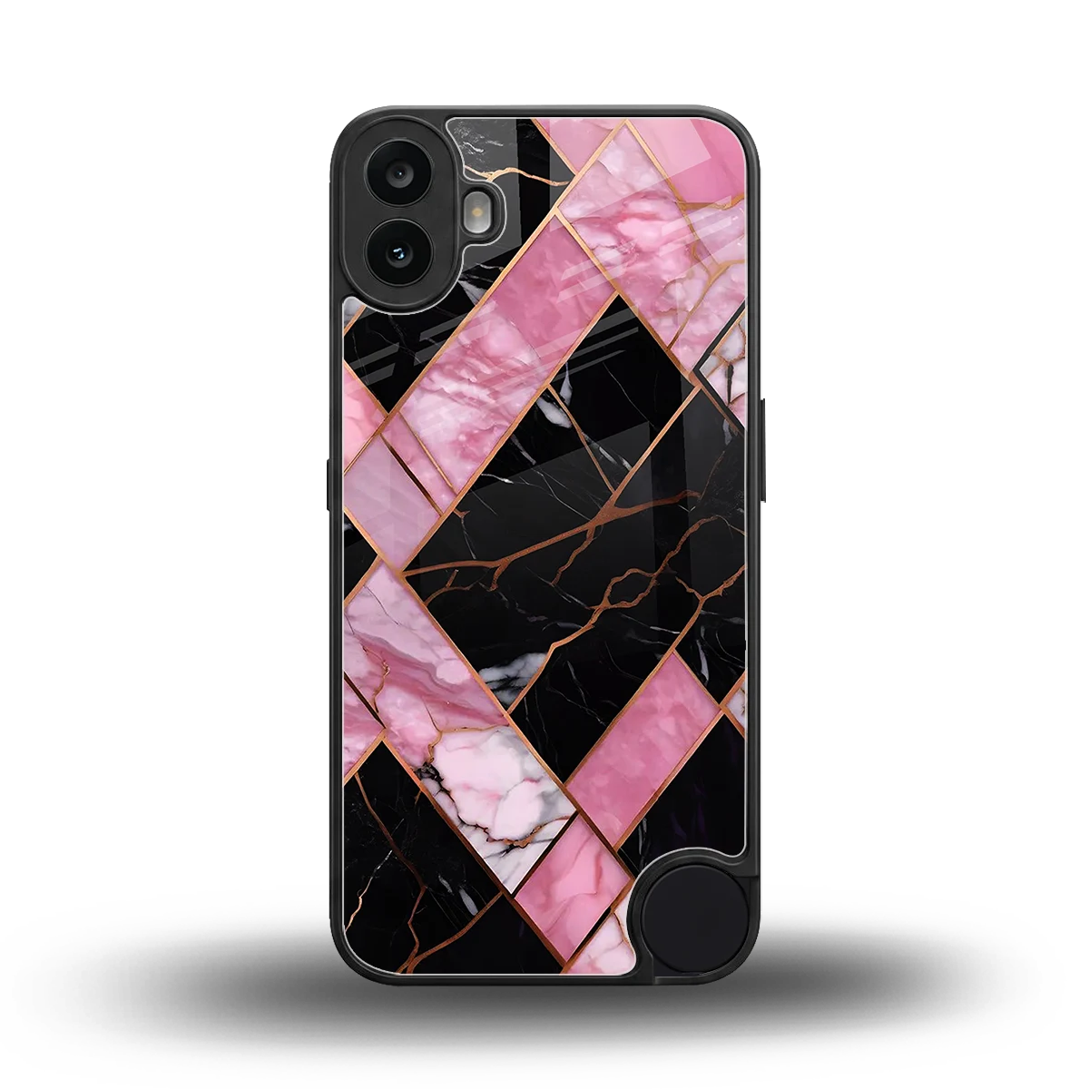 Rose Luxe back phone cover | glass case for cmf nothing phone 1