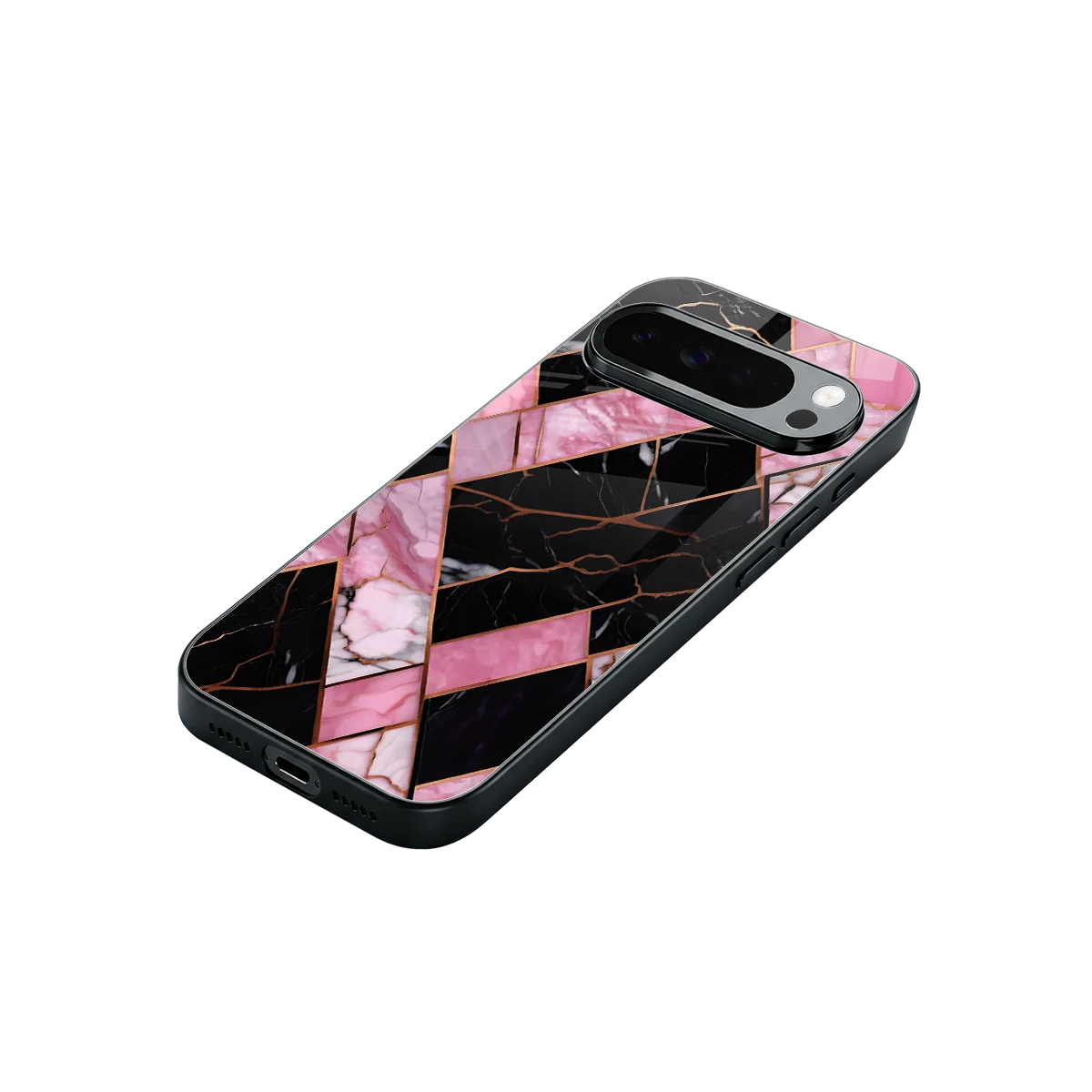Rose Luxe stylish phone case for google pixel 10 pro xl | glossy glass and slim fit
