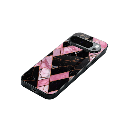 Rose Luxe stylish phone case for google pixel 10 pro xl | glossy glass and slim fit