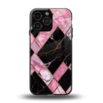 Rose Luxe back phone cover | glass case for iphone 13 pro max