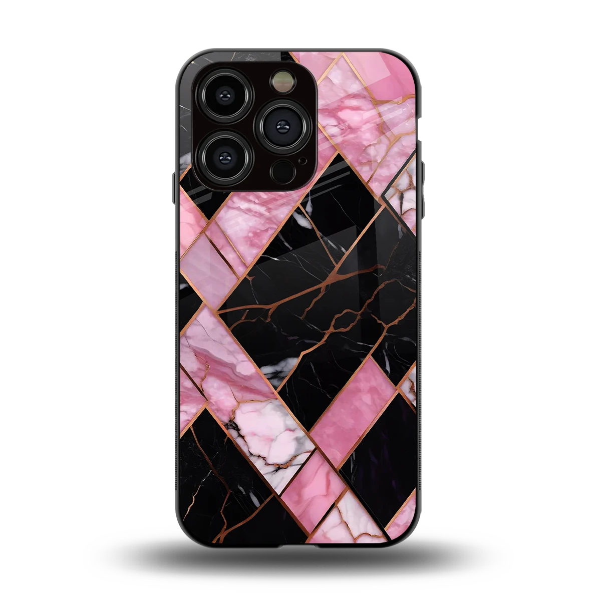 Rose Luxe back phone cover | glass case for iphone 13 pro