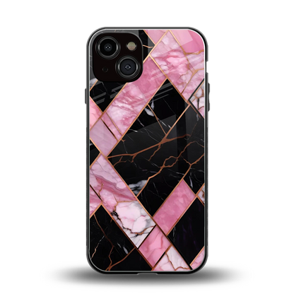 Rose Luxe back phone cover | glass case for iphone 13