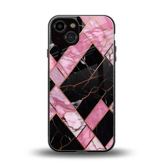 Rose Luxe back phone cover | glass case for iphone 13