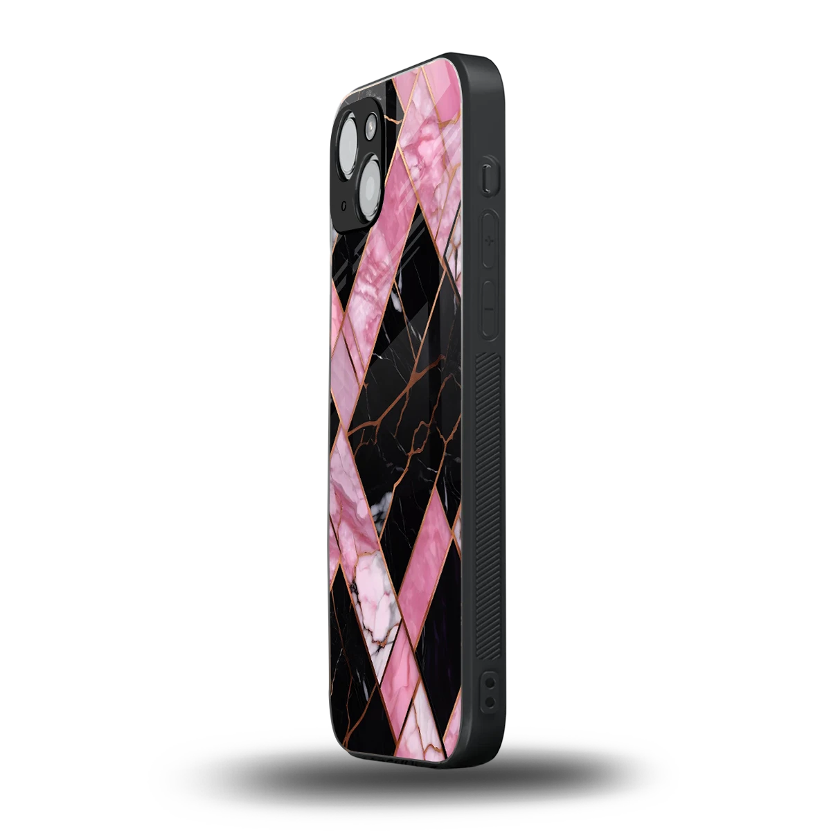 Rose Luxe iphone 13 mobile cover | shockproof glass phone case