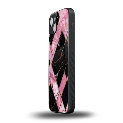 Rose Luxe iphone 14 mobile cover | shockproof glass phone case
