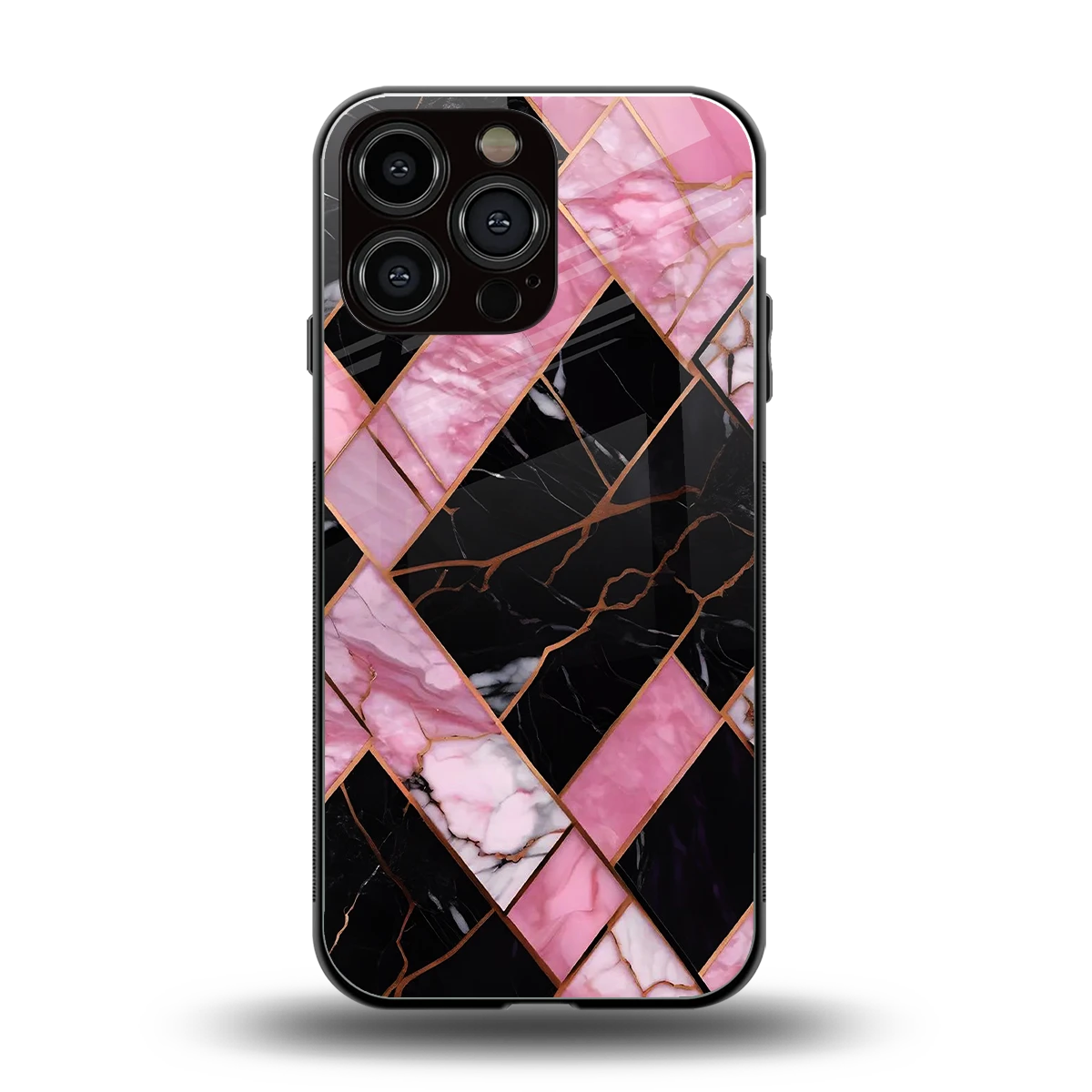 Rose Luxe back phone cover | glass case for iphone 15 pro max