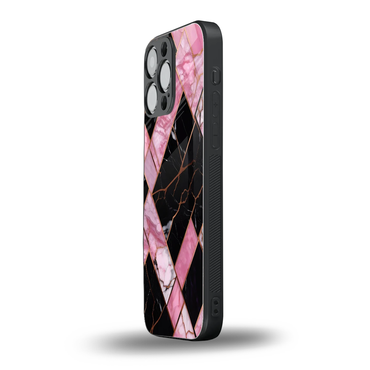 Rose Luxe iphone 15 pro max mobile cover | shockproof glass phone case