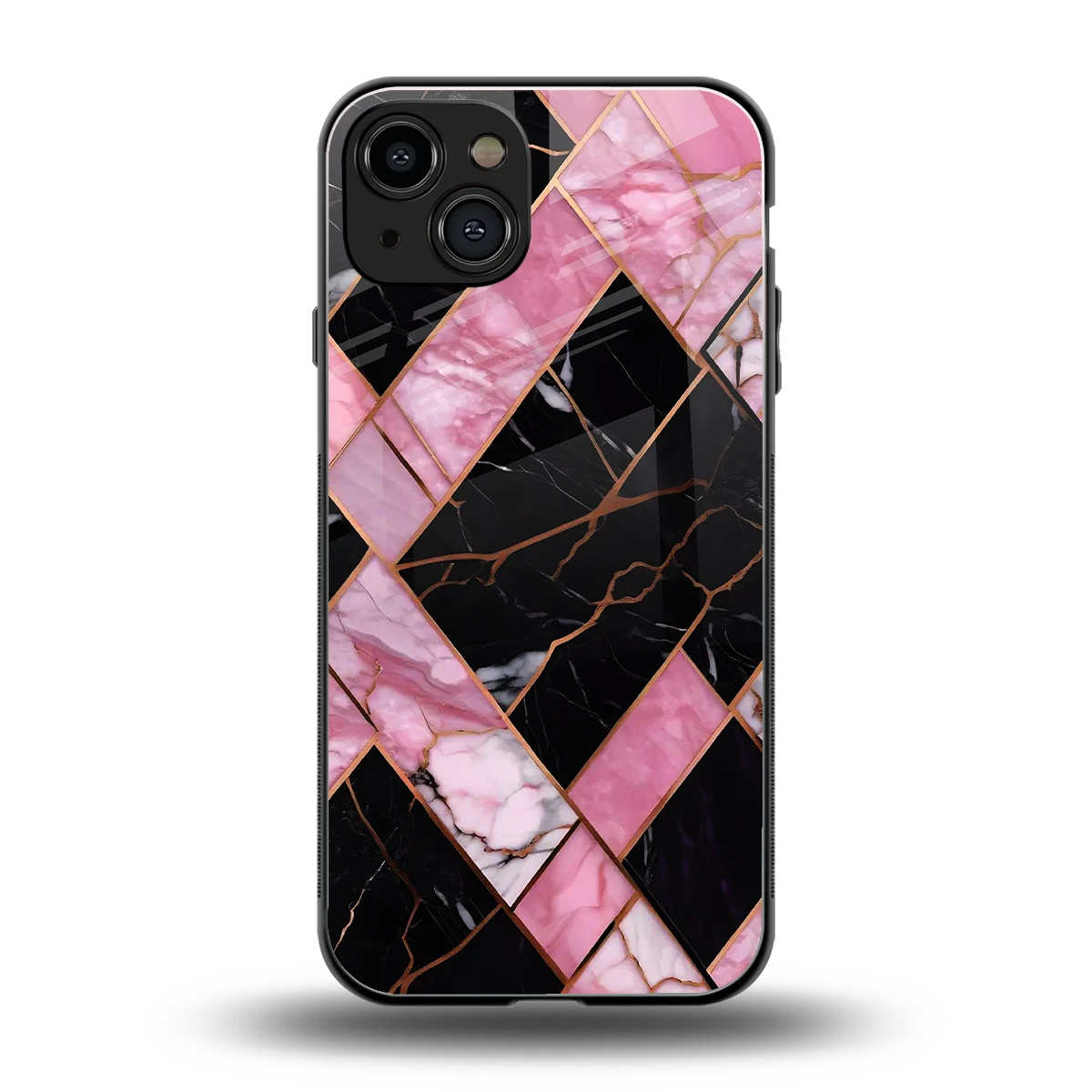 Rose Luxe back phone cover | glass case for iphone 15