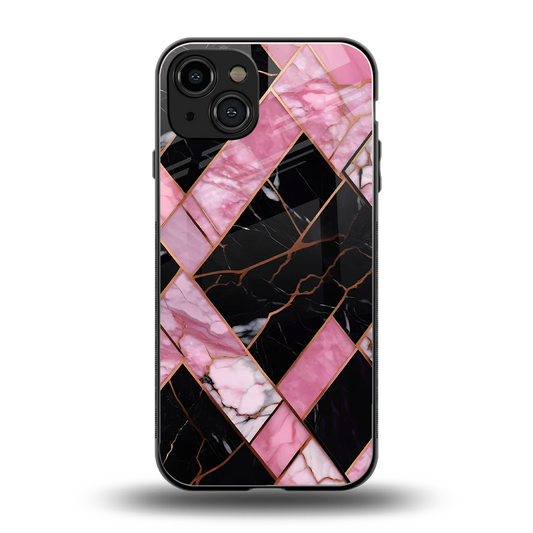 Rose Luxe back phone cover | glass case for iphone 15