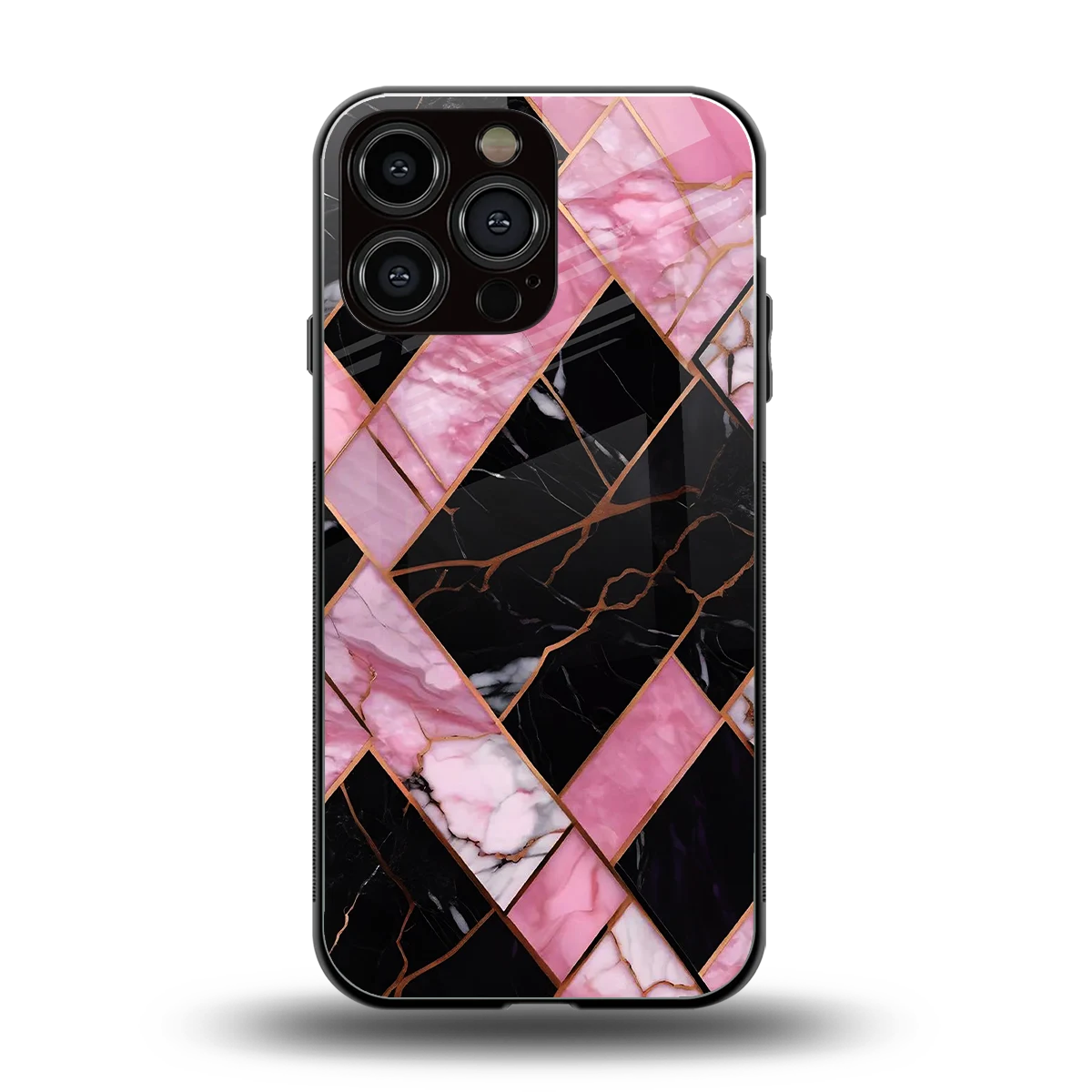Rose Luxe back phone cover | glass case for iphone 16 pro max