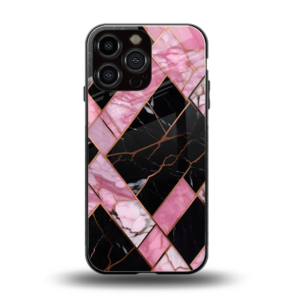 Rose Luxe back phone cover | glass case for iphone 16 pro max