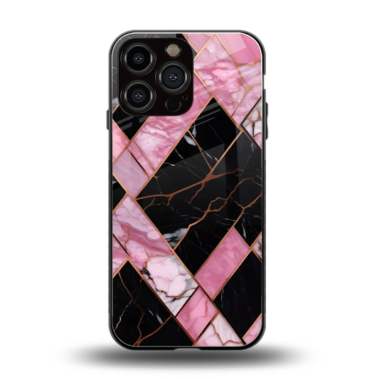 Rose Luxe back phone cover | glass case for iphone 16 pro max