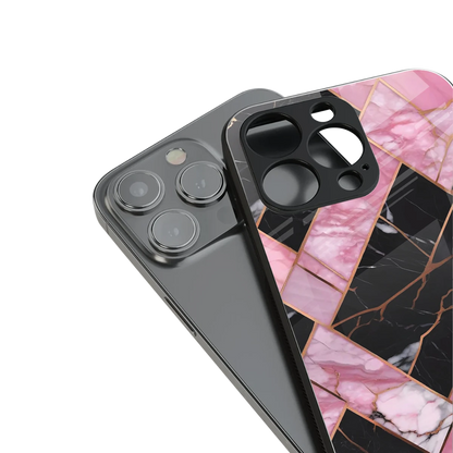 Rose Luxe stylish phone case for iphone 15 plus | glossy glass and slim fit