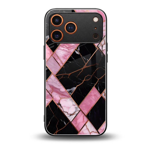 Rose Luxe back phone cover | glass case for iphone 17 pro