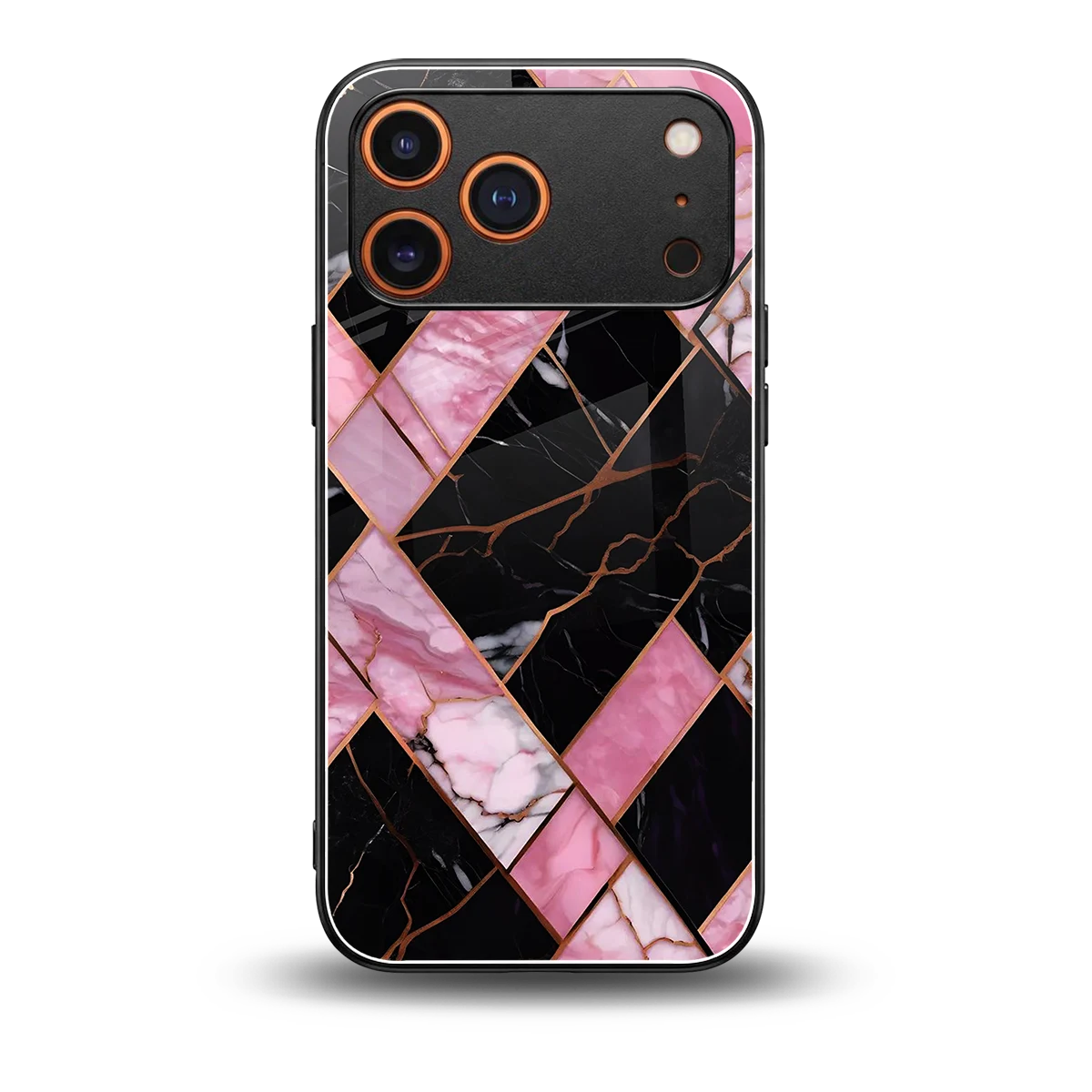 Rose Luxe back phone cover | glass case for iphone 17 pro max
