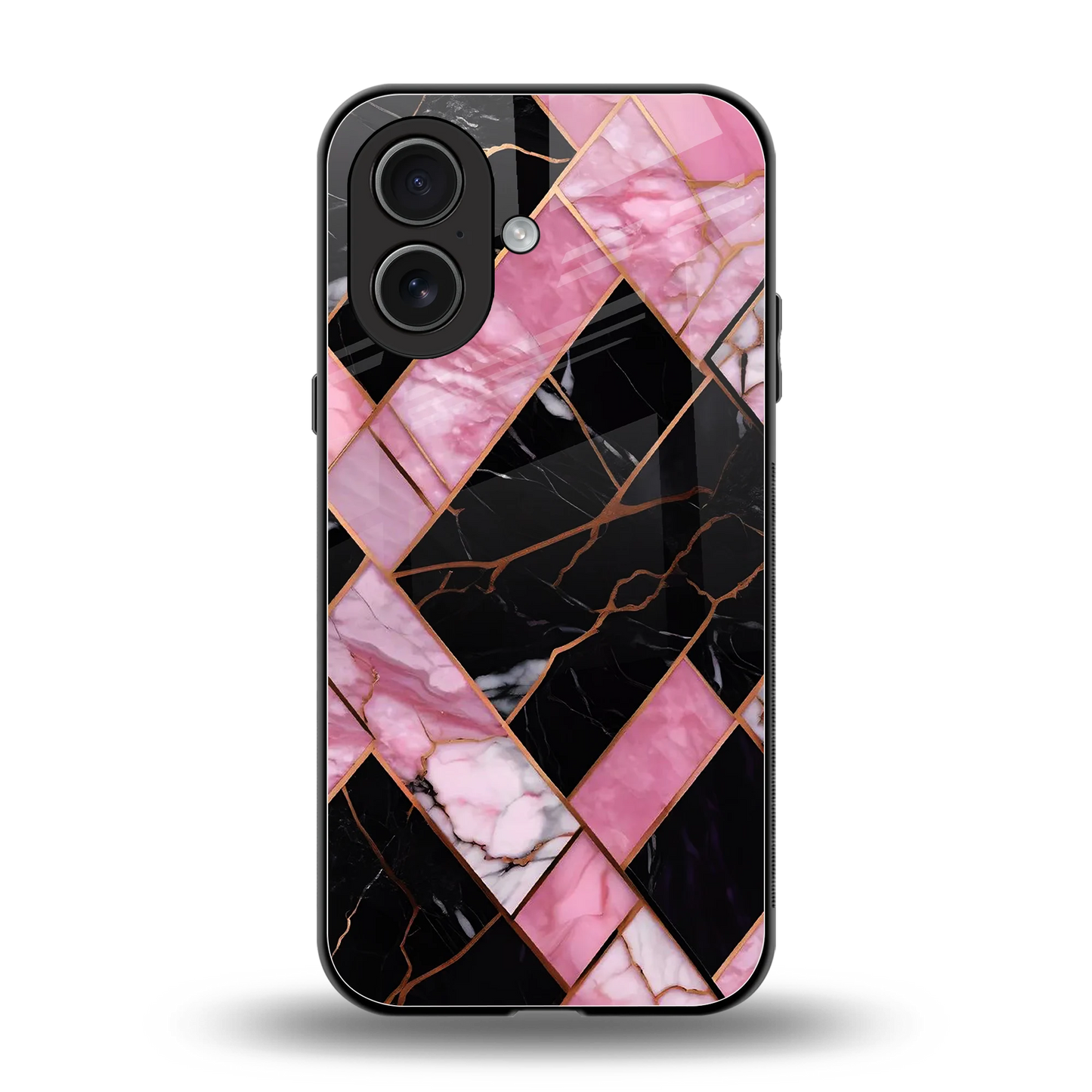Rose Luxe back phone cover | glass case for iphone 17