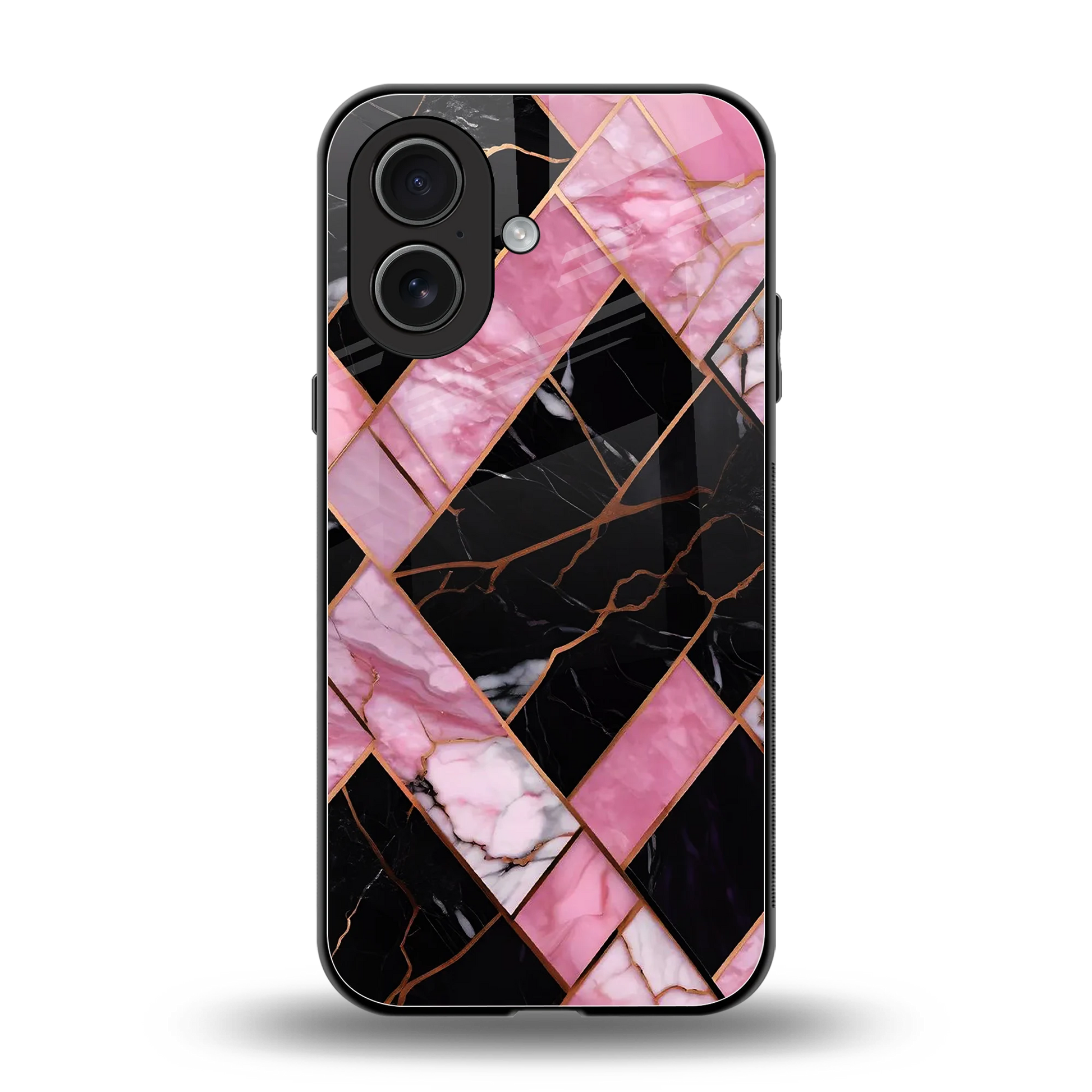 Rose Luxe back phone cover | glass case for iphone 17