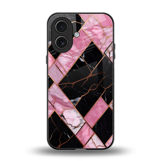 Rose Luxe back phone cover | glass case for iphone 17