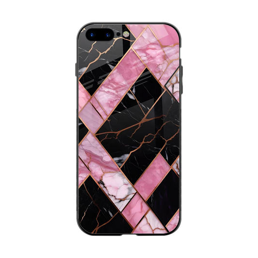 Rose Luxe back phone cover | glass case for iphone 7 plus