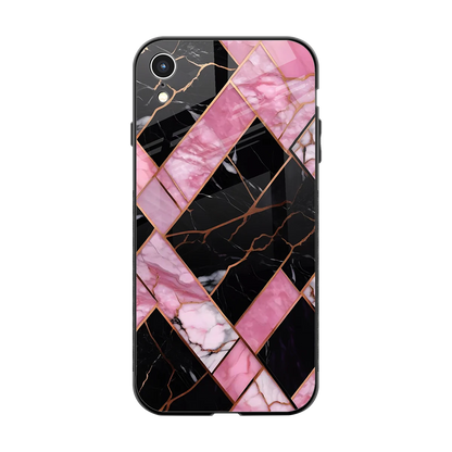 Rose Luxe back phone cover | glass case for iphone xr