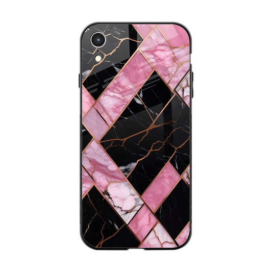 Rose Luxe back phone cover | glass case for iphone xr