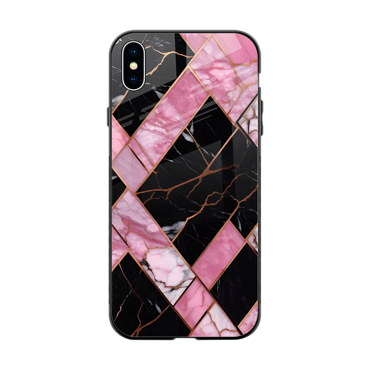 Rose Luxe back phone cover | glass case for iphone xs max