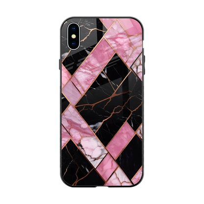 Rose Luxe back phone cover | glass case for iphone xs max