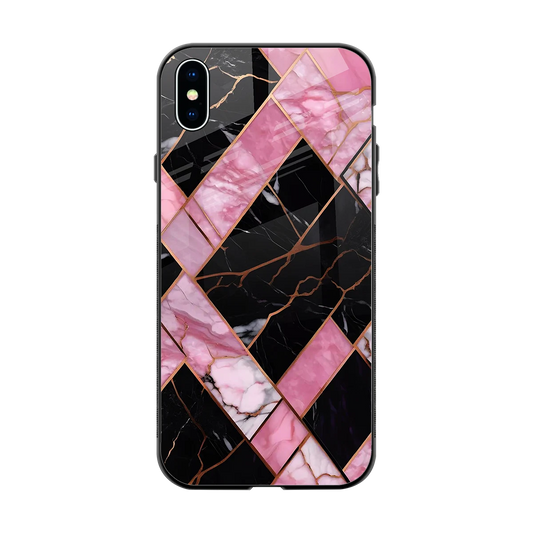 Rose Luxe back phone cover | glass case for iphone xs max
