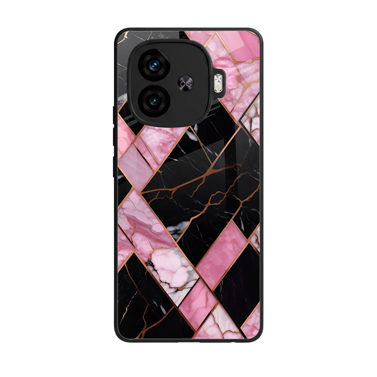 Rose Luxe back phone cover | glass case for iqoo neo 10r 5g