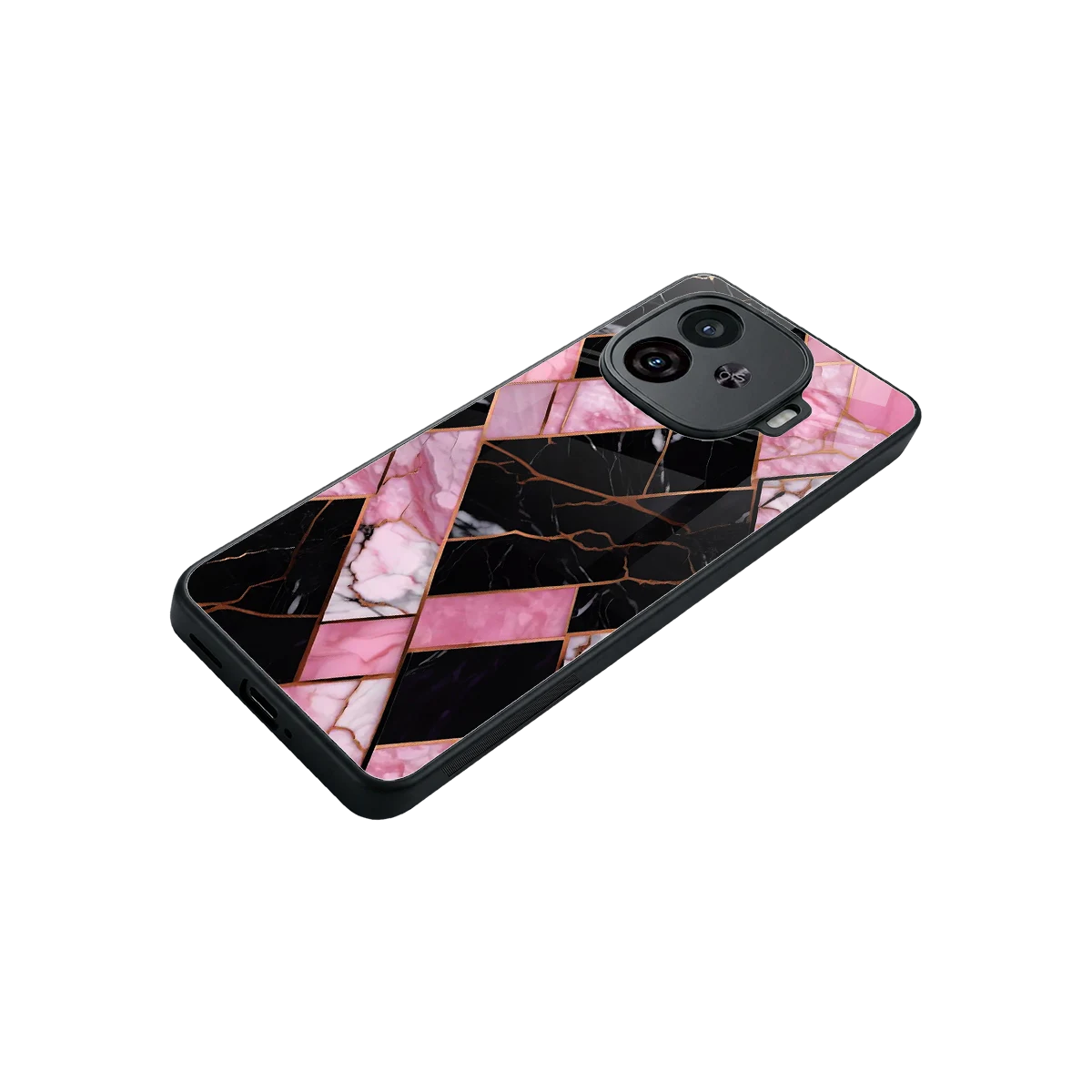 Rose Luxe stylish phone case for iqoo neo 10r 5g | glossy glass and slim fit