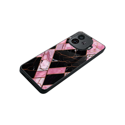 Rose Luxe stylish phone case for iqoo neo 10r 5g | glossy glass and slim fit