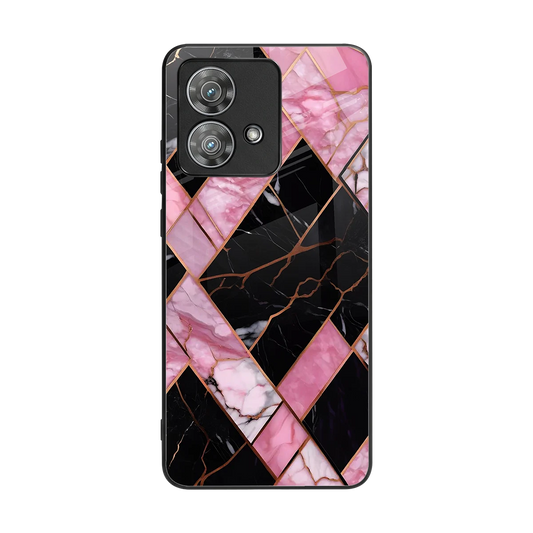 Rose Luxe back phone cover | glass case for motorola edge 40 neo 5g