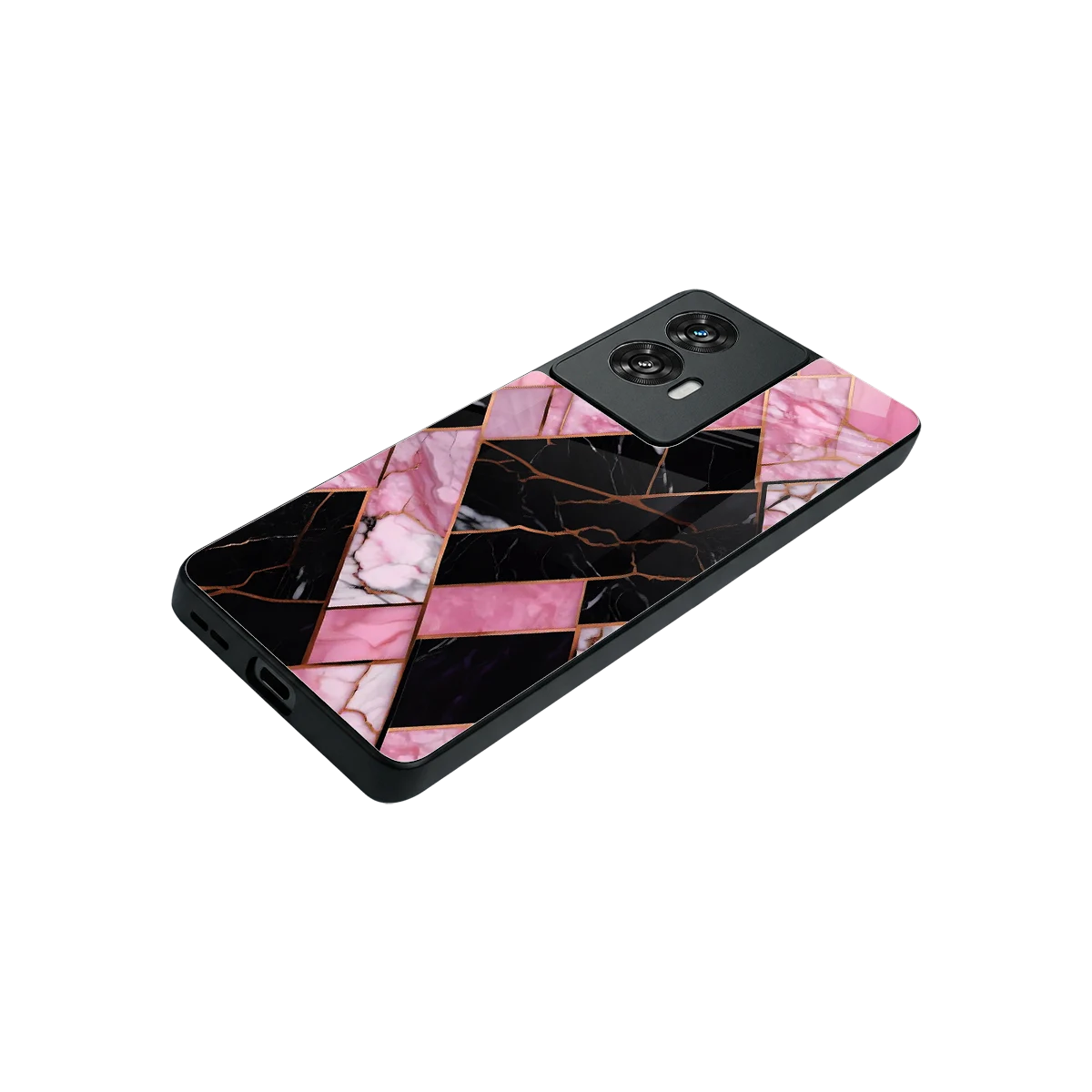 Rose Luxe stylish phone case for motorola edge 50 fusion | glossy glass and slim fit