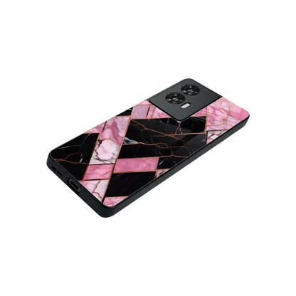 Rose Luxe stylish phone case for motorola edge 50 fusion | glossy glass and slim fit