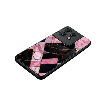 Rose Luxe stylish phone case for motorola edge 50 pro | glossy glass and slim fit