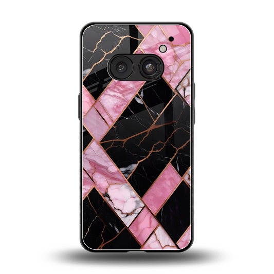 Rose Luxe back phone cover | glass case for nothing phone 2a